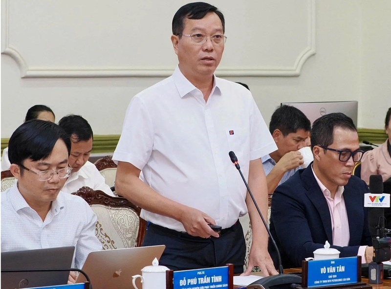 Ông Võ Văn Tân, Chủ tịch Công ty TNHH MTV Petrolimex Sài Gòn.