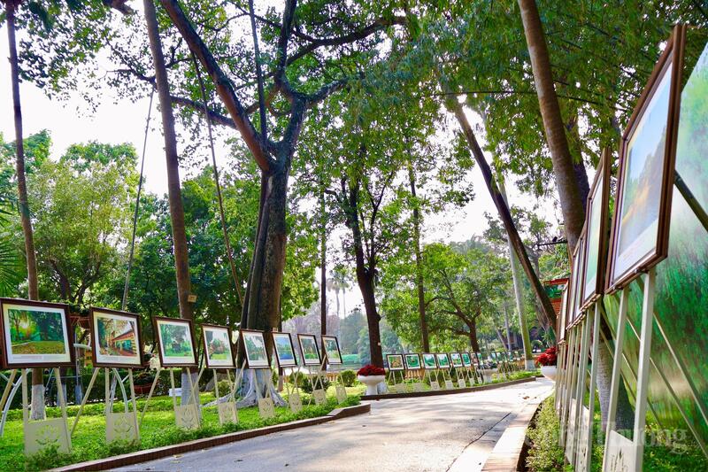 50 bức ảnh khắc họa những khoảnh khắc đẹp trong Khu Di tích Chủ tịch Hồ Chí Minh tại Phủ Chủ tịch (Hà Nội).