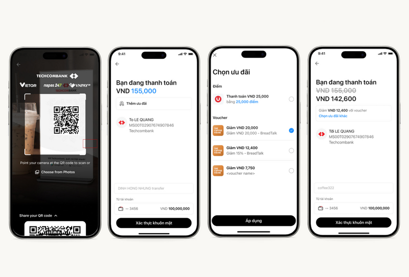 Thanh toán QR code với U-Point