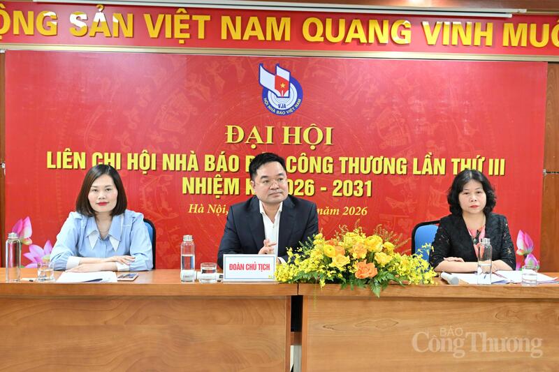 Đại hội Liên Chi hội Nhà báo Báo Công Thương được tổ chức nhằm đánh giá kết quả hoạt động trong nhiệm kỳ vừa qua, đề ra phương hướng nhiệm vụ trong nhiệm kỳ tới. Ảnh: Cấn Dũng