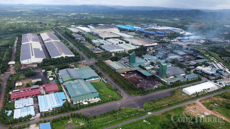 Khu công nghiệp Hoà Phú, tỉnh Đắk Lắk. Ảnh: Vũ Long