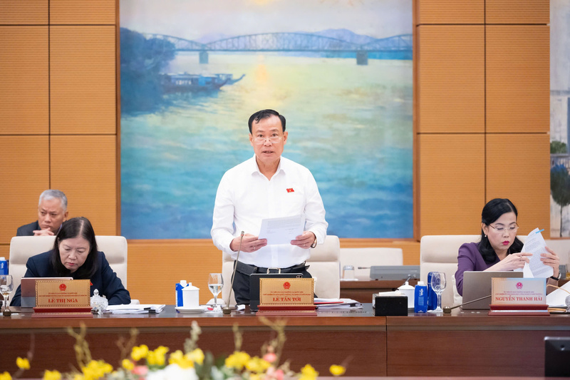 Chủ nhiệm Ủy ban Quốc phòng, An ninh và Đối ngoại, Thượng tướng Lê Tấn Tới