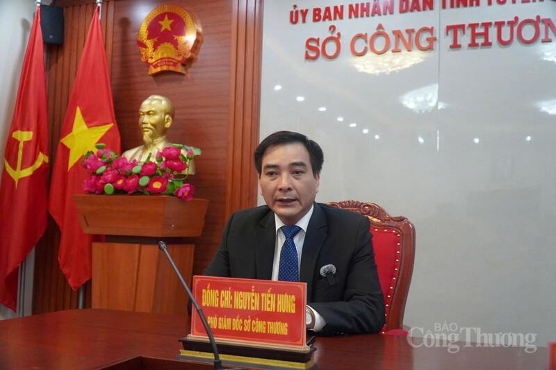 Ông Nguyễn Tiến Hưng, Phó Giám đốc Sở Công Thương tỉnh Tuyên Quang