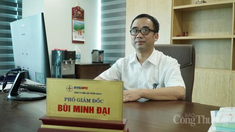 Ông Bùi Minh Đại, Phó Giám đốc Công ty Điện lực Tuyên Quang.