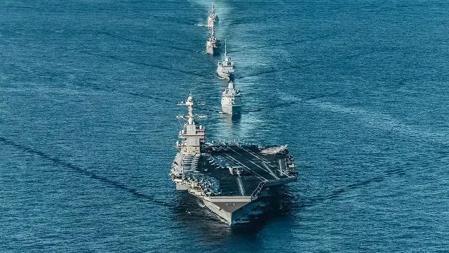 Tàu sân bay USS Gerald R. Ford. Ảnh: Topwar
