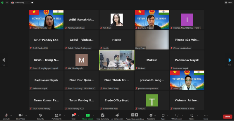 Cơ quan xúc tiến đầu tư của bang Karnataka trình bày về chính sách thu hút đầu tư của bang Karnataka