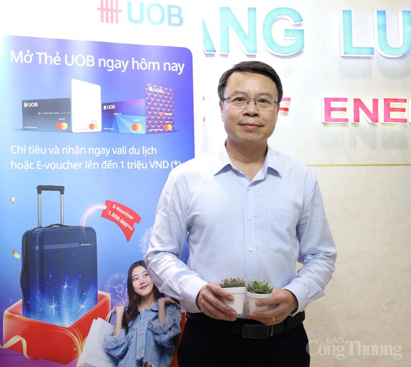 Phó Viện trưởng Viện Năng lượng Đoàn Ngọc Dương tham gia chương trình “Chung tay vì môi trường xanh”.