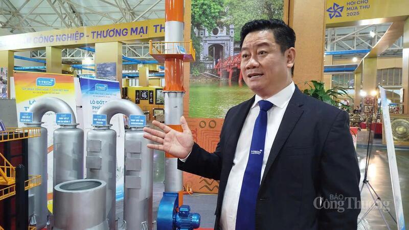 Tiến sĩ Nguyễn Đình Trọng, Chủ tịch Hội đồng Quản trị Công ty Cổ phần Tập đoàn Công nghệ T-Tech Việt Nam. Ảnh: Hải Sơn