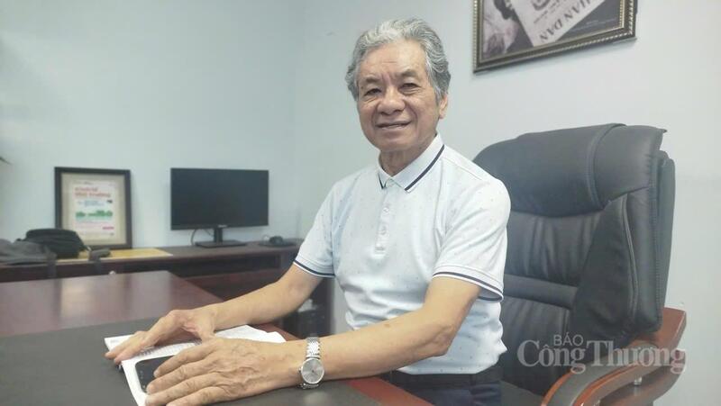 PGS.TS Trương Mạnh Tiến, Chủ tịch Hội Kinh tế Môi trường Việt Nam. Ảnh: Hải Sơn