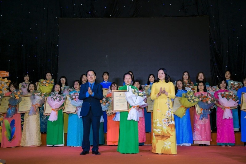 Công đoàn Công Thương Việt Nam luôn chăm lo đời sống và bảo vệ quyền lợi chính đáng cho người lao động nữ. Ảnh: C.Đ