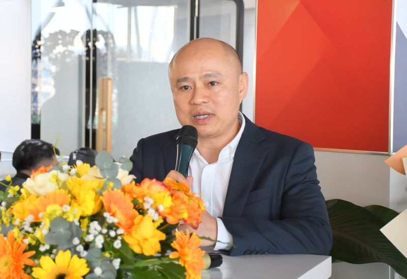 Ông Tạ Mạnh Cường - Giám đốc Trung tâm Hỗ trợ xúc tiến thương mại và đầu tư - Cục Xúc tiến thương mại (Bộ Công Thương). Ảnh: Thanh Minh