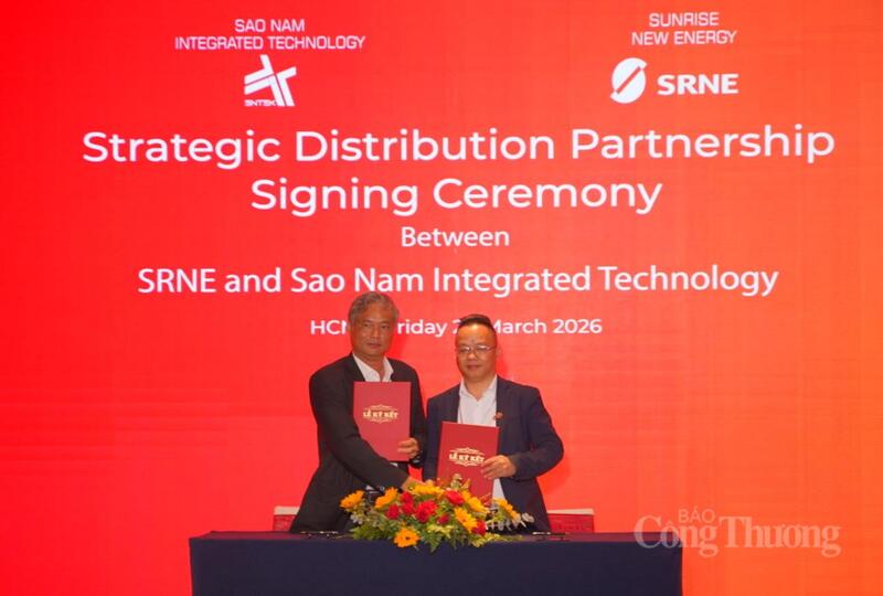 Công ty Cổ phần Công nghệ Tích hợp Sao Nam ký kết hợp tác chiến lược với SRNE.