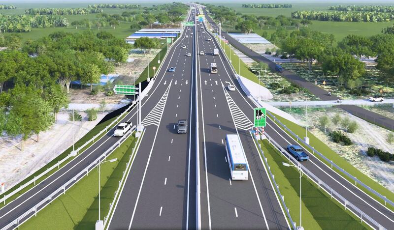 Dự án cao tốc TP. Hồ Chí Minh - Thủ Dầu Một - Chơn Thành. Ảnh minh họa.