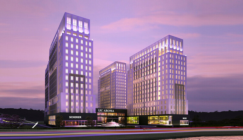 Dự án chung cư IJC Aroma có tổng vốn đầu tư 1.580 tỷ đồng.