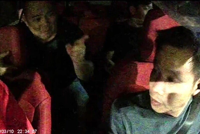 Diễn biến cuộc tranh cãi giữa lái xe và nhạc sĩ Minh Khang. Ảnh: Nguyễn Vy.