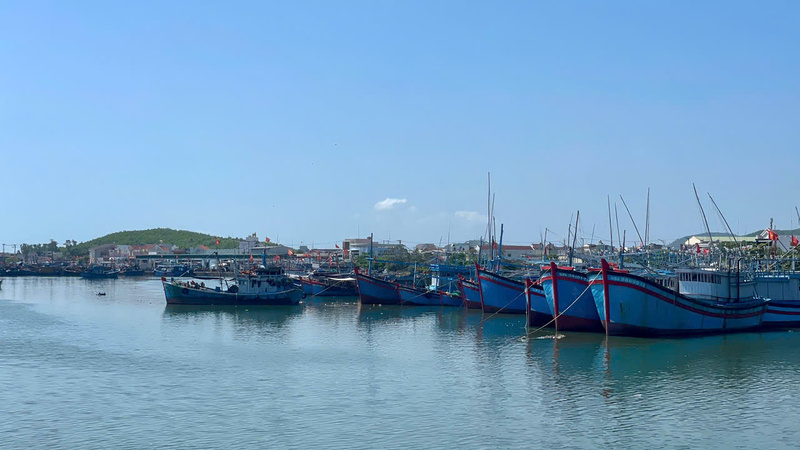 Cảng cá Sa Huỳnh có vai trò đặc biệt quan trọng đối với hoạt động khai thác thủy sản của khu vực. Đây không chỉ là nơi neo đậu tránh trú bão cho tàu thuyền mà còn là điểm xác nhận nguồn gốc thủy sản khai thác cho hàng nghìn tàu cá gần bờ và xa bờ trong và ngoài tỉnh. Ảnh: Nguyễn Dương