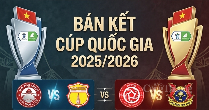 Bán kết Cúp Quốc gia 2025/26: TP.HCM gặp Nam Định, Viettel đấu Phù Đổng Ninh Bình - 1