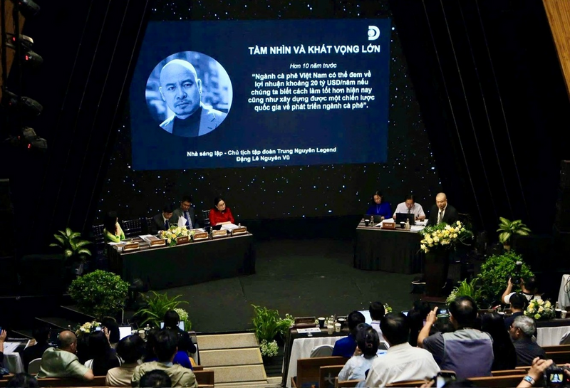 Các sáng kiến bảo tồn, phát huy giá trị cà phê và văn hóa cà phê Việt Nam được Trung Nguyên Legend chia sẻ tại diễn đàn quốc tế “Chuỗi giá trị ngành công nghiệp cà phê toàn cầu - phát triển toàn cầu, địa phương và bền vững”.