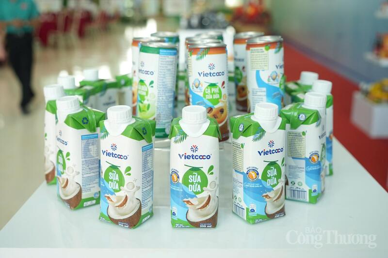 Nhiều dòng sản phẩm phong phú sản xuất, chế biến từ dừa