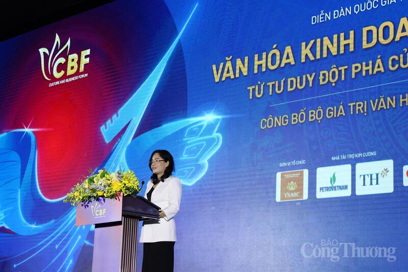 Thứ trưởng Bộ Văn hóa, Thể thao và Du lịch Trịnh Thị Thuỷ . Ảnh: Phương Hà