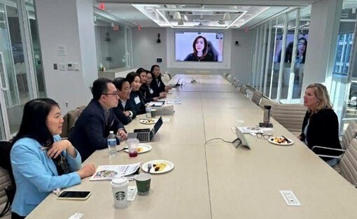 Thương vụ Việt Nam tại D.C, Hoa Kỳ làm việc với đại diện tập đoàn Walmart quảng bá Hội chợ Vietnam Sourcing và kết nối doanh nghiệp.