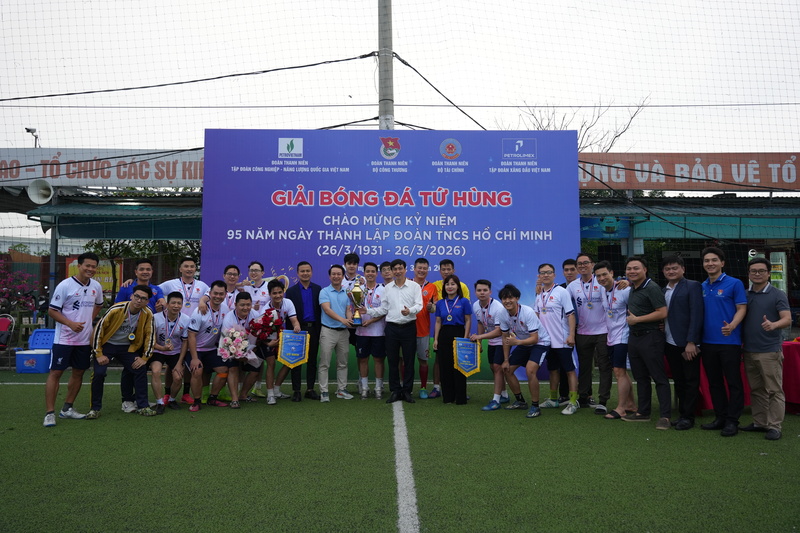 Đội bóng Bộ Công Thương vô địch 'Giải bóng đá tứ hùng năm 2026' - 7