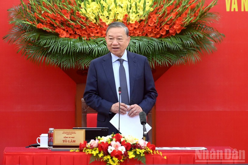 Tổng Bí thư Tô Lâm. Ảnh: Đăng Khoa