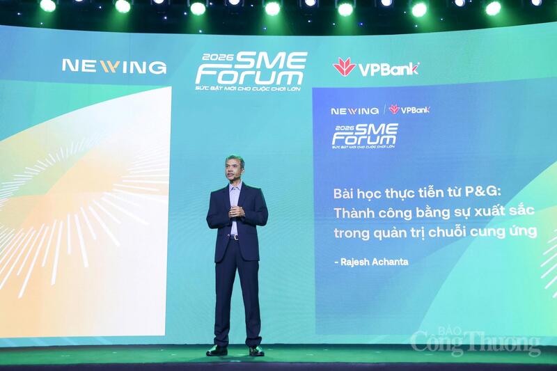 Ông Rajesh Achanta, cựu Phó chủ tịch phụ trách Supply Network Operations khu vực châu Á, Trung Đông và châu Phi của P&G.