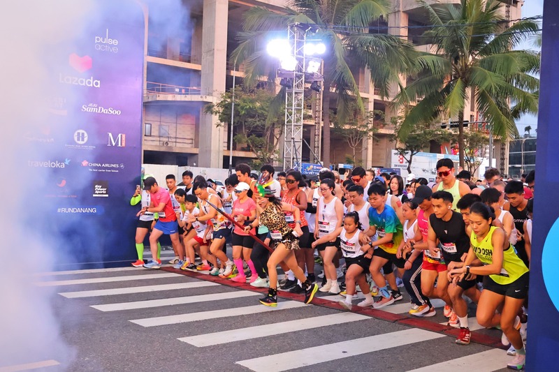 Cuộc thi Marathon Quốc tế Đà Nẵng 2026 thu hút gần 9.000 vận động viên đến từ 75 quốc gia và vùng lãnh thổ. Ảnh: Diễm Phúc