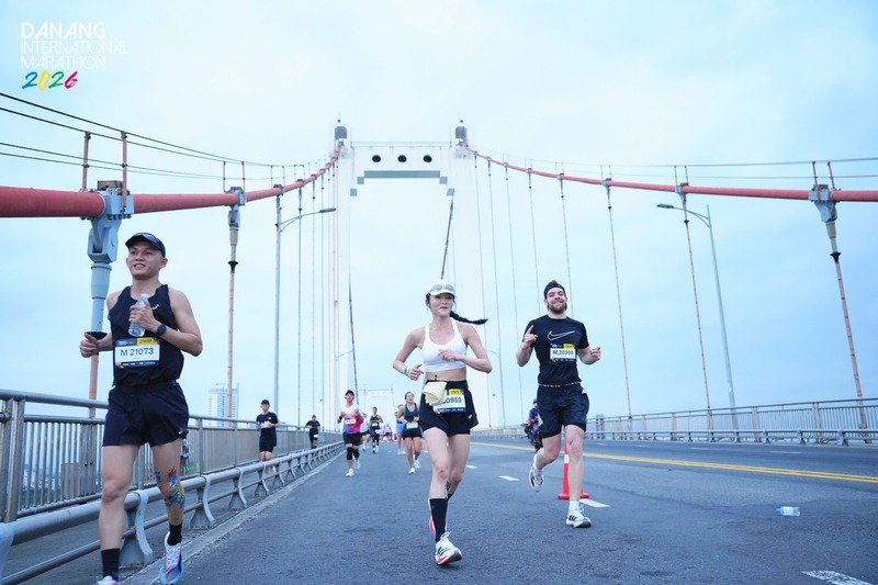 Giải đấu góp phần thúc đẩy phong trào chạy bộ và quảng bá hình ảnh Đà Nẵng như một điểm đến năng động và thân thiện. Ảnh: BTC