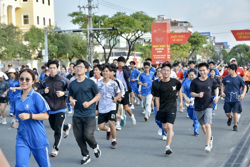 Được kỳ vọng trở thành hoạt động thường niên, sự kiện hướng tới xây dựng phong trào chạy bộ sâu rộng, lan tỏa lối sống lành mạnh, nâng cao sức khỏe cho người dân TP. Đà Nẵng. Ảnh: Ngọc Thảo