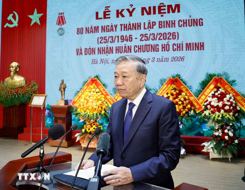 Tổng Bí thư Tô Lâm phát biểu chỉ đạo. Ảnh: Thống Nhất/TTXVN