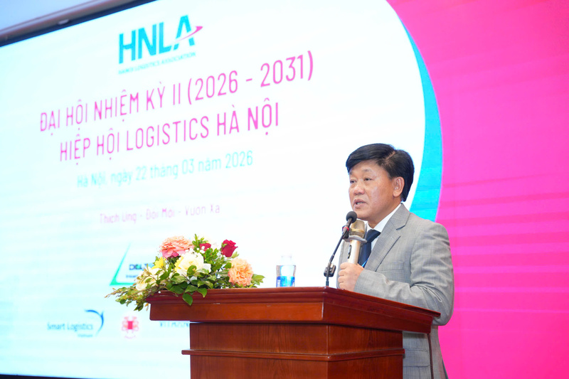 Ông Trần Đức Nghĩa, Chủ tịch Hiệp hội Logistics Hà Nội (HNLA)