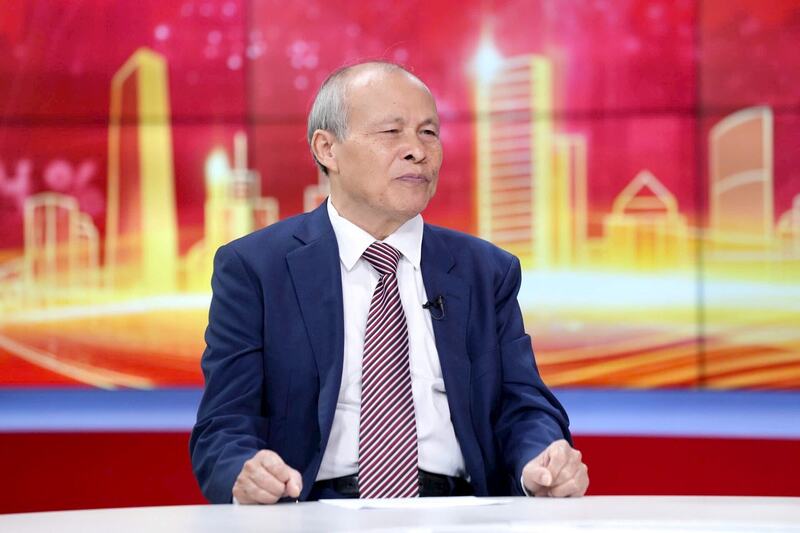 PGS.TS Trần Viết Lưu - nguyên Vụ trưởng Vụ Tổng hợp, Ban Tuyên giáo Trung ương. Ảnh: Phạm Mạnh