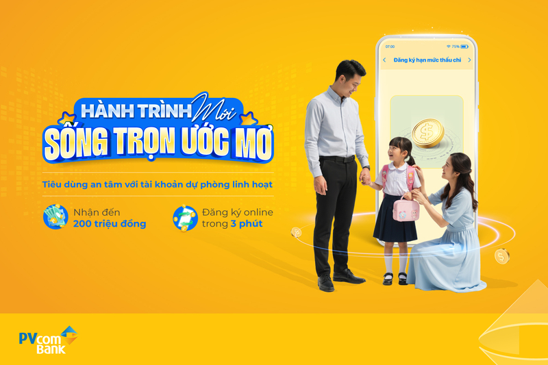 PVcomBank ra mắt giải pháp tín dụng trực tuyến linh hoạt trên PVConnect.