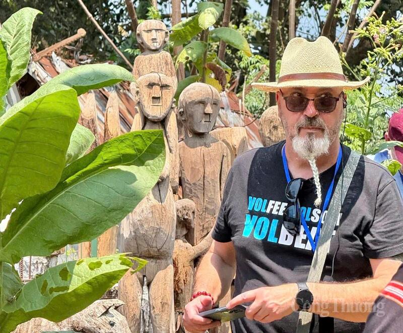 Làng du lịch cộng đồng Ia Mơ Nông thời gian qua đã trở thành điểm đến quen thuộc của nhiều du khách quốc tế.