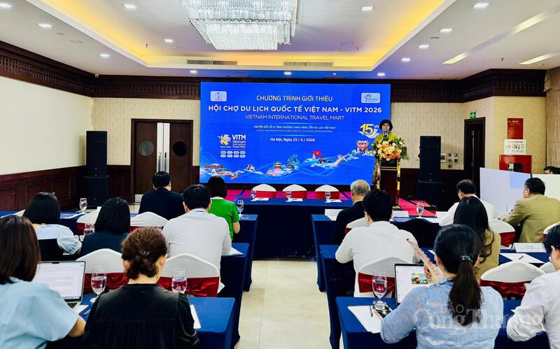 Họp báo thông tin về Hội chợ Du lịch Quốc tế Việt Nam tại Hà Nội (VITM 2026).