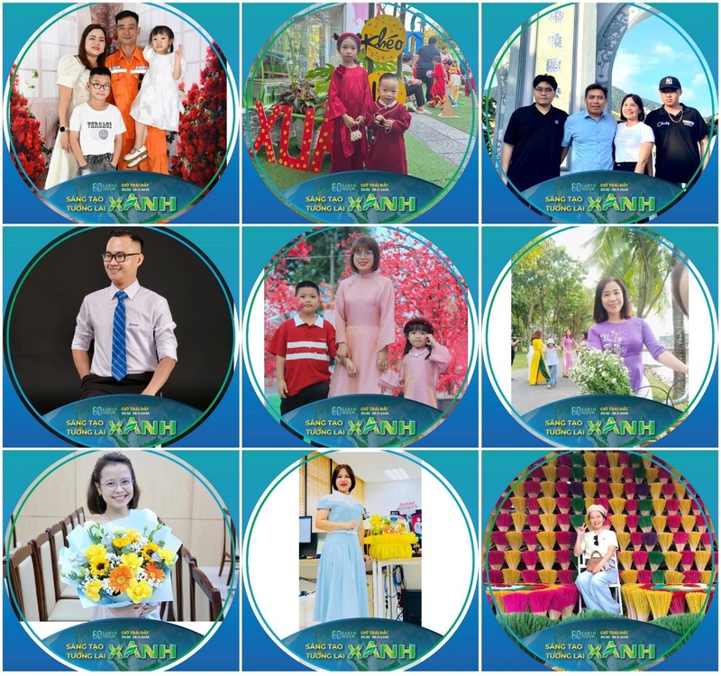 Cán bộ, người lao động Công ty Điện lực Đà Nẵng đổi ảnh đại diện các nền tảng mạng xã hội để hưởng ứng Giờ Trái đất năm 2026. Ảnh: PC Đà Nẵng