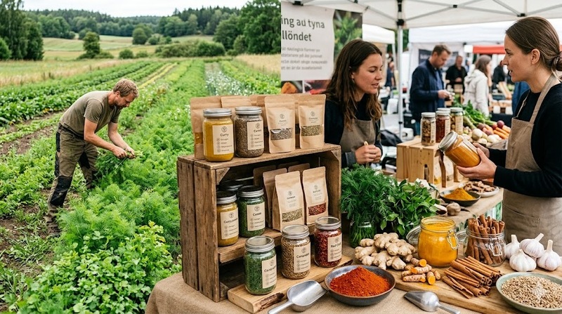 Một trong những xu hướng nổi bật nhất trong thị trường gia vị Thụy Điển là nhu cầu ngày càng tăng đối với các sản phẩm hữu cơ và tự nhiên.