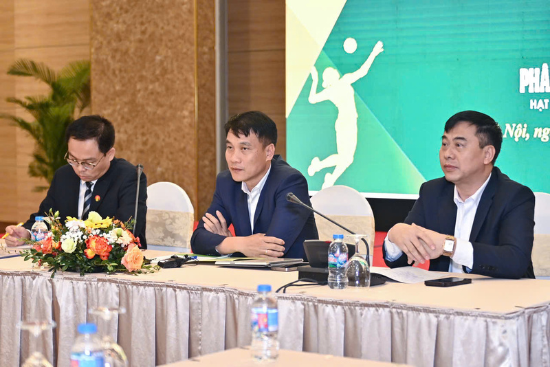 Lễ bốc thăm chia bảng Giải bóng chuyền vô địch quốc gia các câu lạc bộ Cúp Phân bón Cà Mau và đội tuyển bóng chuyền nữ quốc gia năm 2026. Ảnh: PVCFC