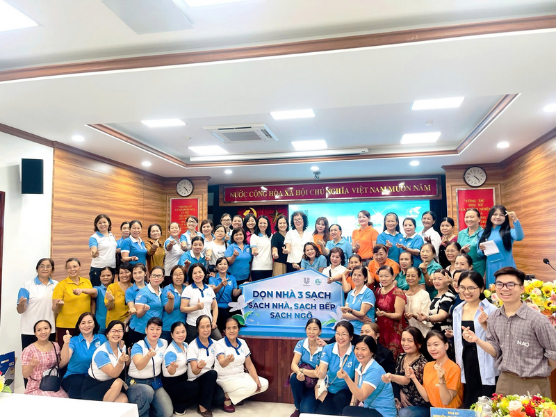 Chương trình tập huấn “Dọn nhà 3 Sạch”  nhãn hàng Vim