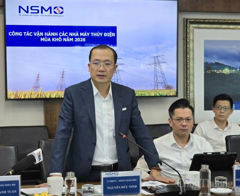 Ông Nguyễn Đức Ninh - Tổng giám đốc Công ty TNHH MTV Vận hành hệ thống điện và Thị trường điện Quốc gia