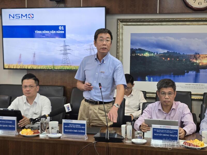 Ông Nguyễn Thế Cường – Trưởng phòng Điều hành Thị trường điện