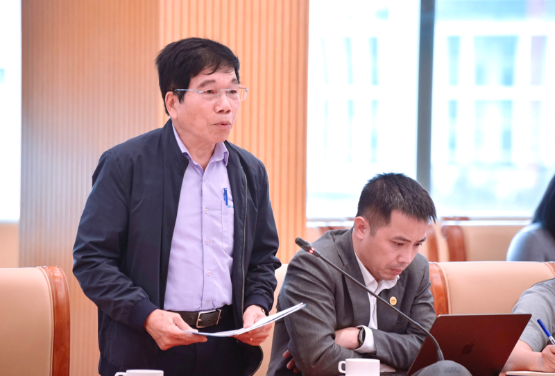 Ông Nguyễn Quốc Hiệp, Chủ tịch Hiệp hội các nhà thầu Xây dựng Việt Nam (VACC), Chủ tịch HĐQT Công ty GP.Invest. Ảnh: Trang Lê