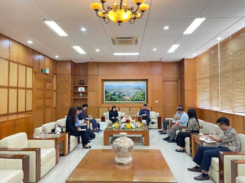 Công ty Than Thống Nhất - TKV đã phối hợp với Công ty Cổ phần Impex Technology tổ chức buổi làm việc với các chuyên gia Hãng Tokyo Rope (Nhật Bản). Ảnh: TKV