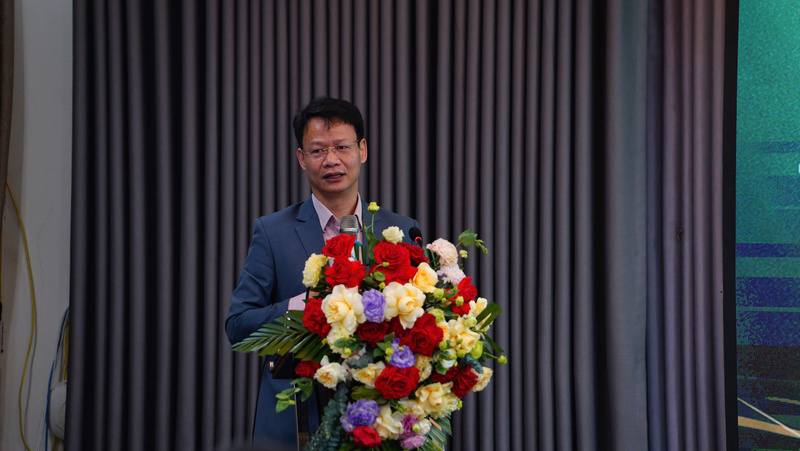 Ông Phạm Văn Quân - Phó Cục trưởng Cục Công nghiệp phát biểu tại hội thảo.