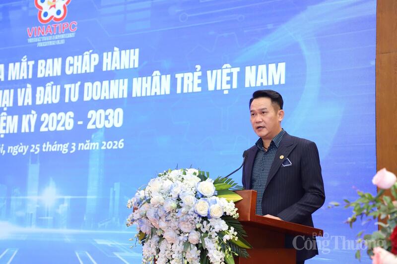 Ông Đặng Hồng Anh - Chủ tịch Hội Doanh nhân trẻ Việt Nam.