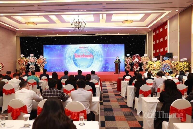 Thứ trưởng Bộ Tài chính Trần Quốc Phương phát biểu tại sự kiện. Ảnh: MĐ