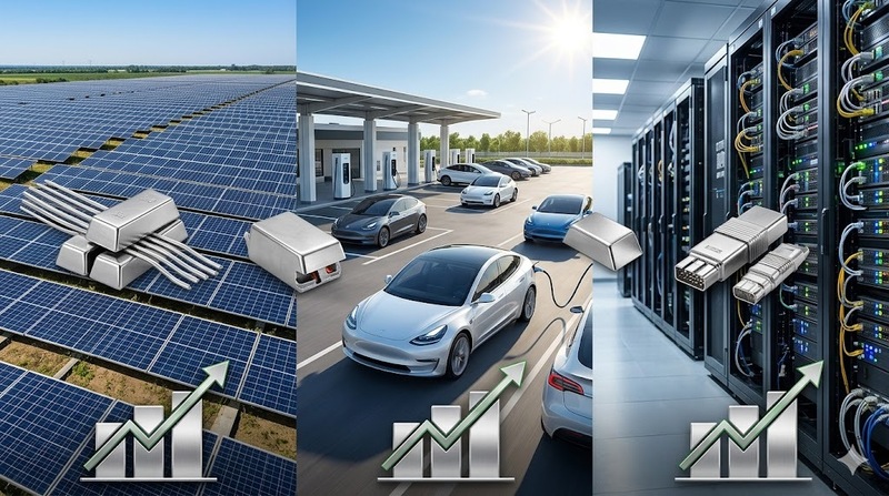 Giá bạc có thể tăng nhờ ba lĩnh vực công nghệ bứt phá?