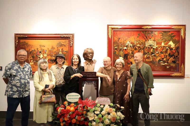 Thông điệp của Triển lãm “Hồn quê” của hoạ sĩ Hoàng Sùng - 13